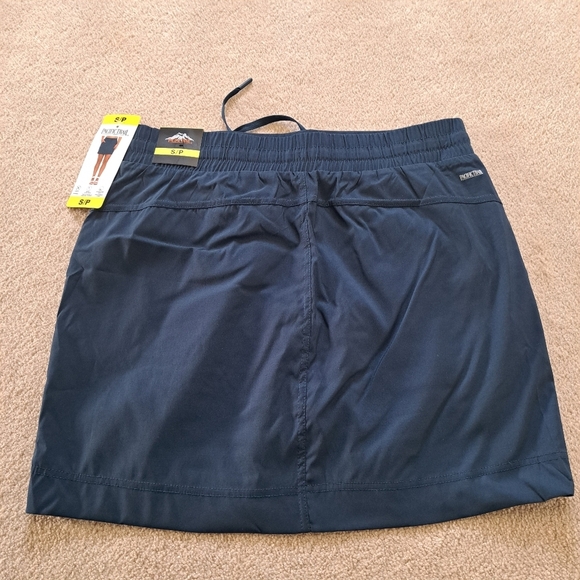 NWT Pacific Trail Blue Skort Women's Small Stretch Skirt With Shorts - Picture 10 of 11